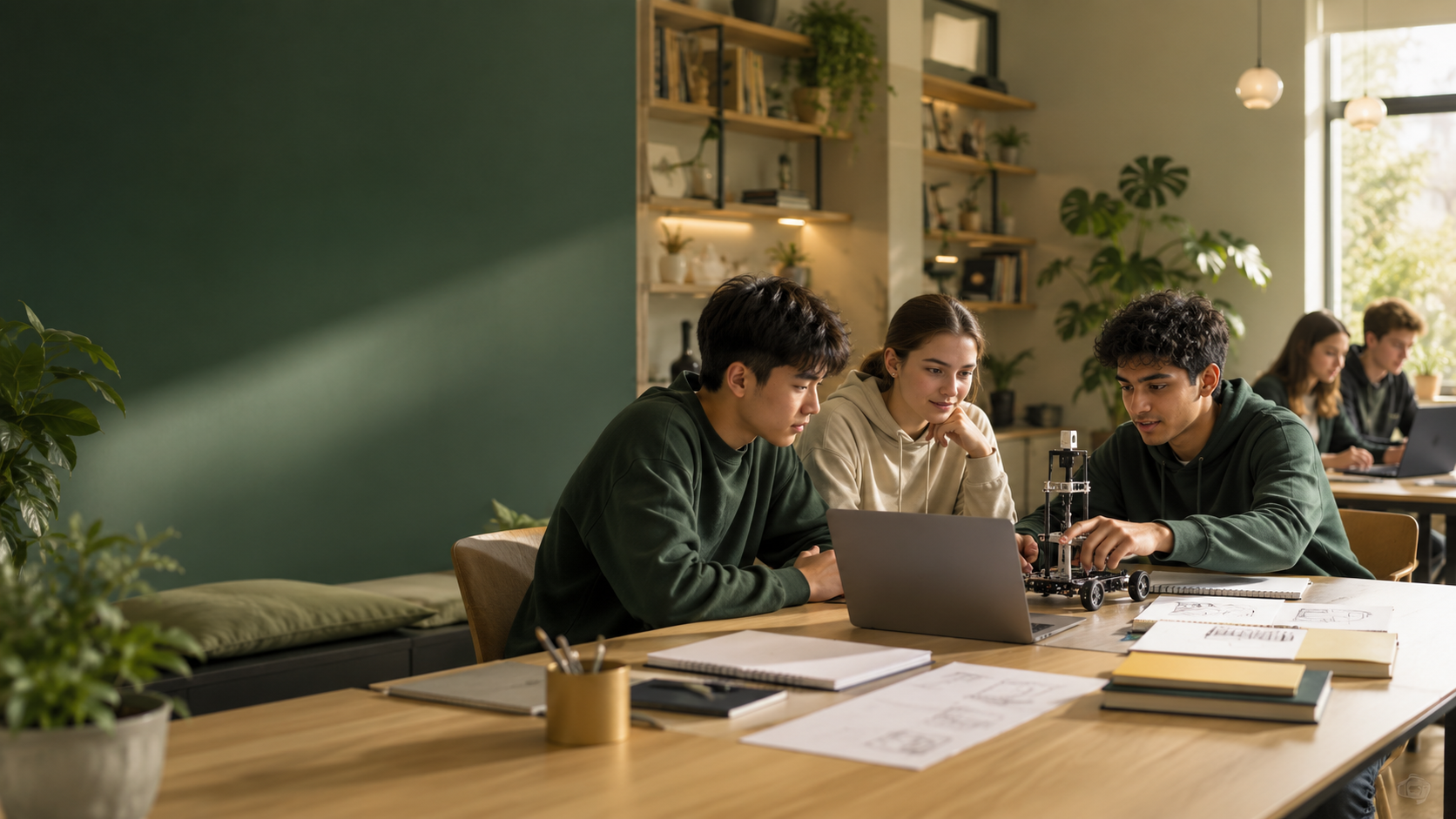 学生团队开发科技产品与技术原型