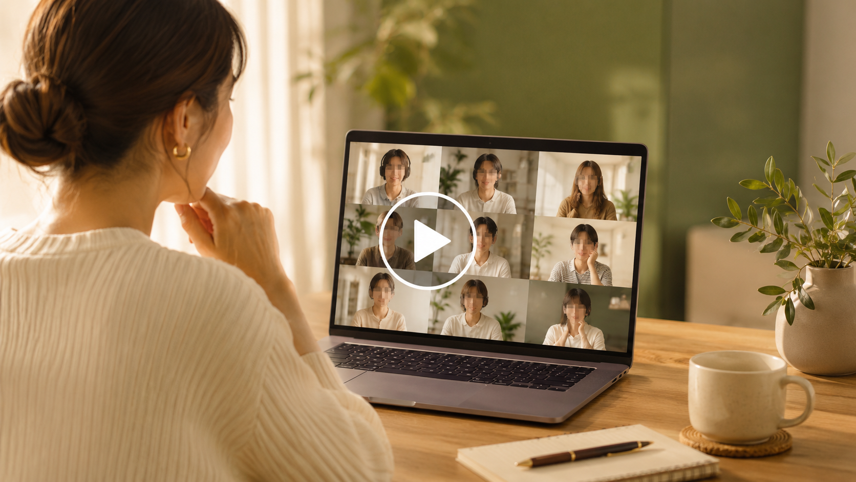 真实学生项目反馈视频封面，学生身份已进行隐私保护